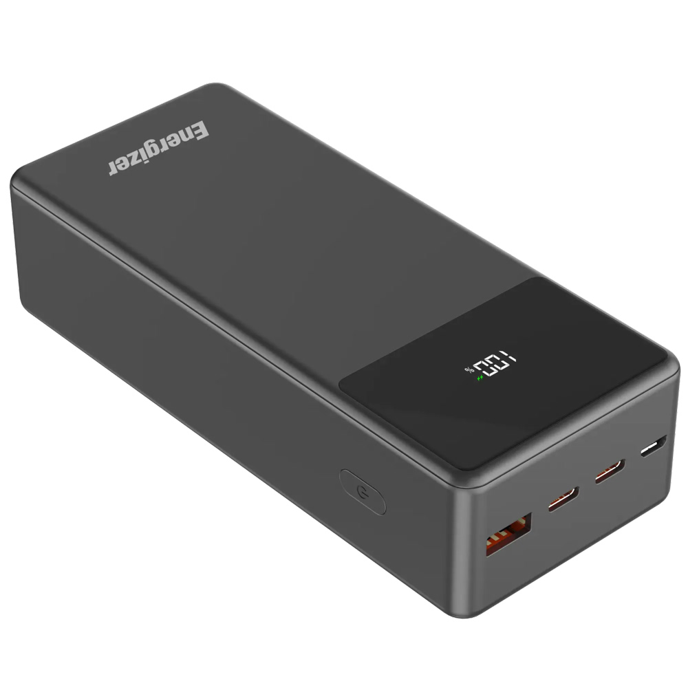 Блок питания для ноутбука ENERGIZER Notebook Power Bank 27mAh USB-C PD 65W, чёрный