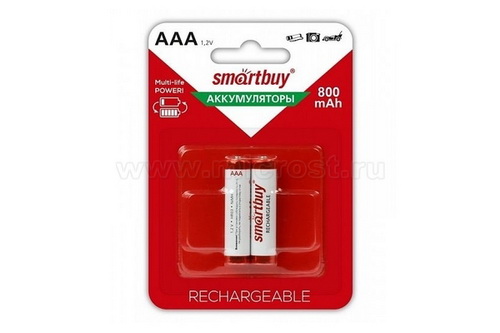 Аккумулятор Smartbuy R03 NiMh (800 mAh) (2 бл)   (24/240)