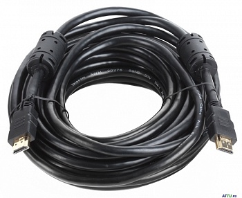 Кабель Telecom HDMI 19M/M+2 фильтра 1.4V W/Ethernet/3D <CG511D-10M> (1/25)