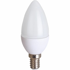 Лампа светодиодная ECOLA candle Premium 8,0W 220V E14 2700K свеча (композит) 100x37 (10/100)