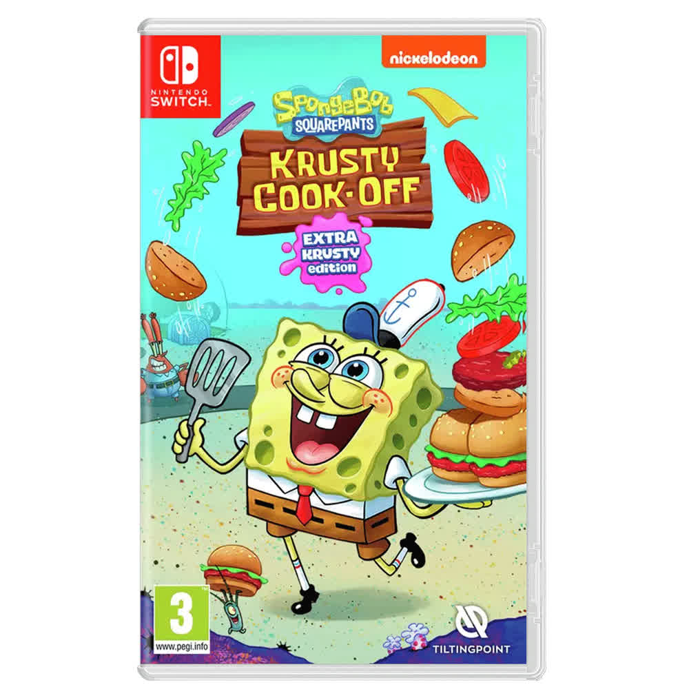 SpongeBob SquarePants: Krusty Cook-Off Extra Krusty Edition  [Nintendo Switch, русская версия]