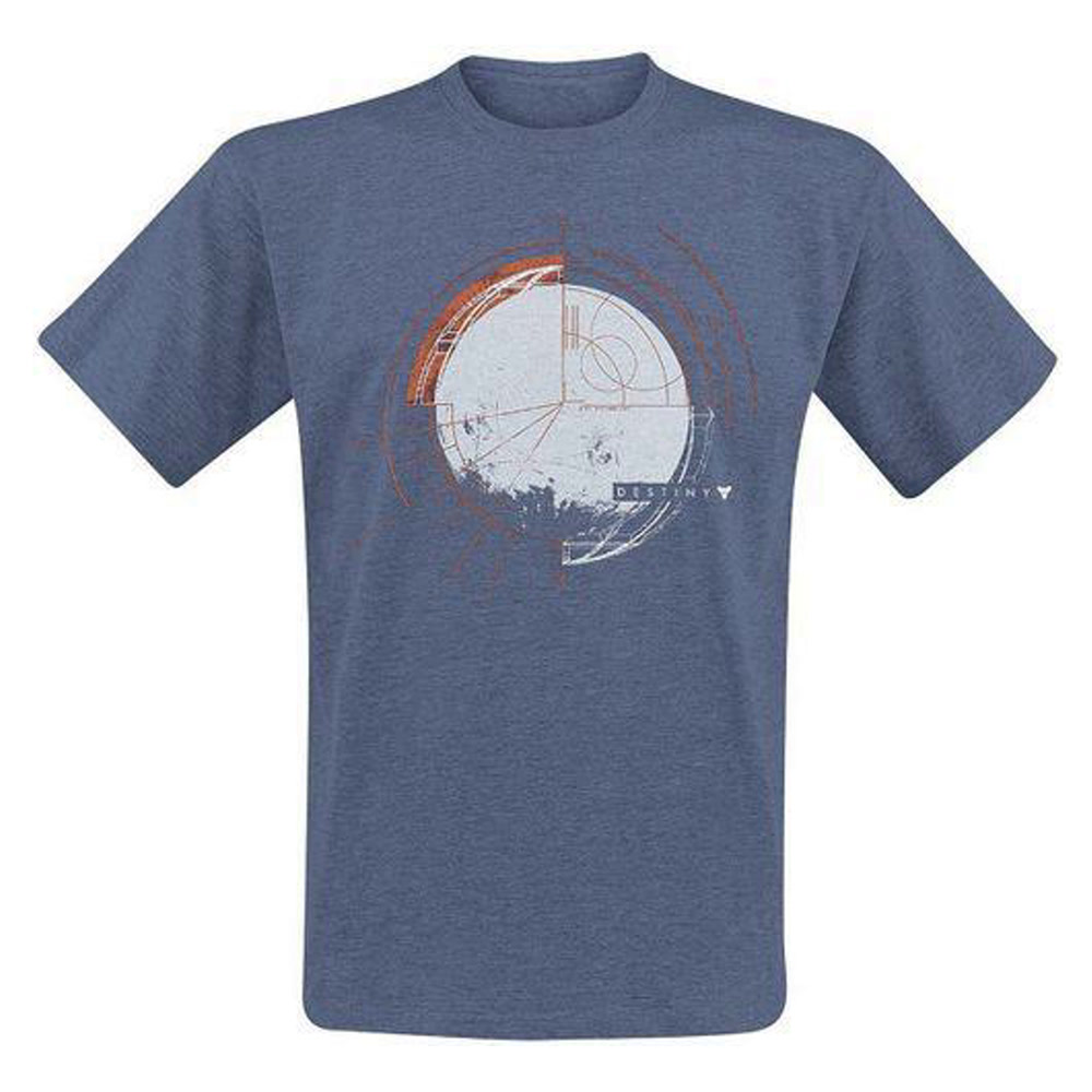Футболка T-Shirt Destiny - Moon, Grey Size S