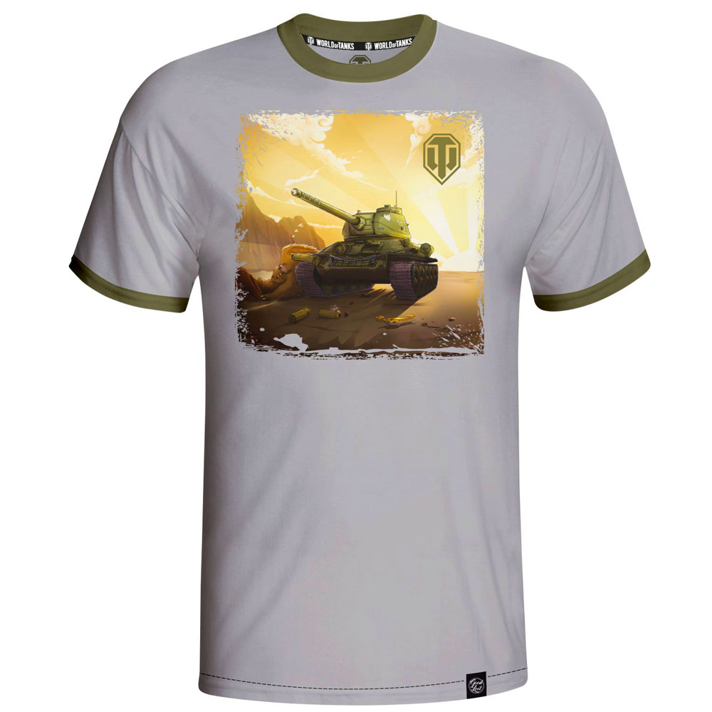 Футболка T-Shirt World of Tanks - T-34, Grey Size L