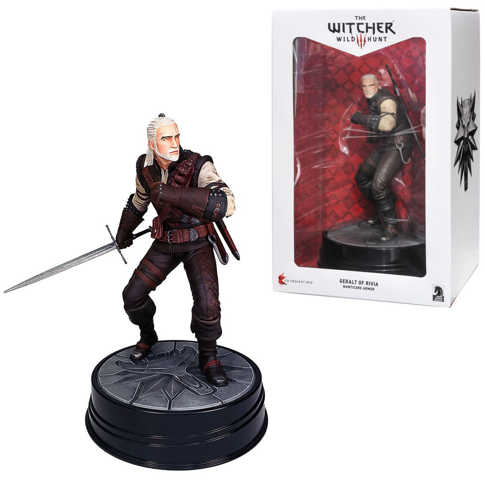 Фигурка Witcher 3: Wild Hunt - Geralt of Rivia (Manticore Armor) Figure, 20cm