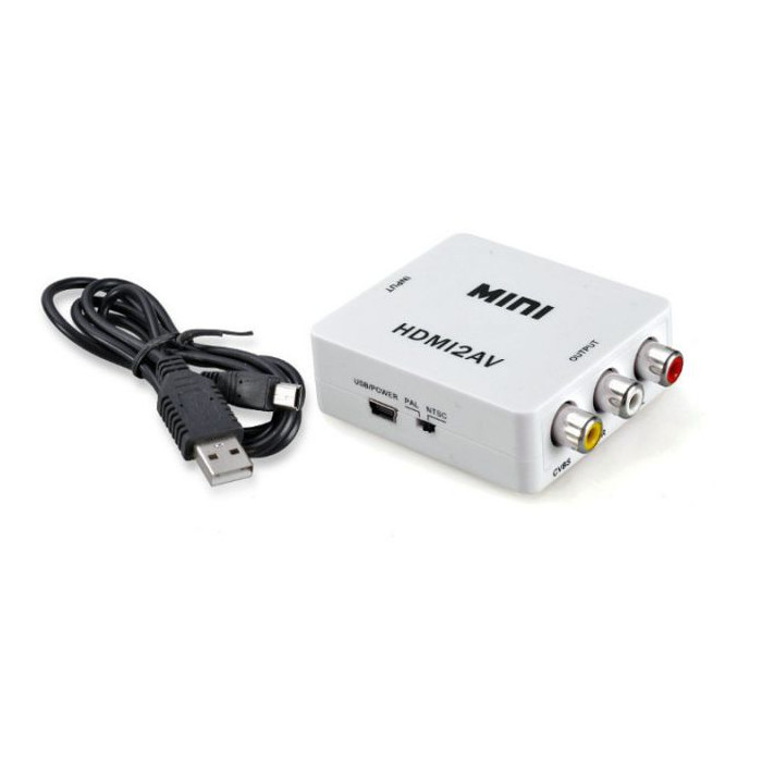 Кабель Видеоконвертор HDMI to 3RCA (активный)