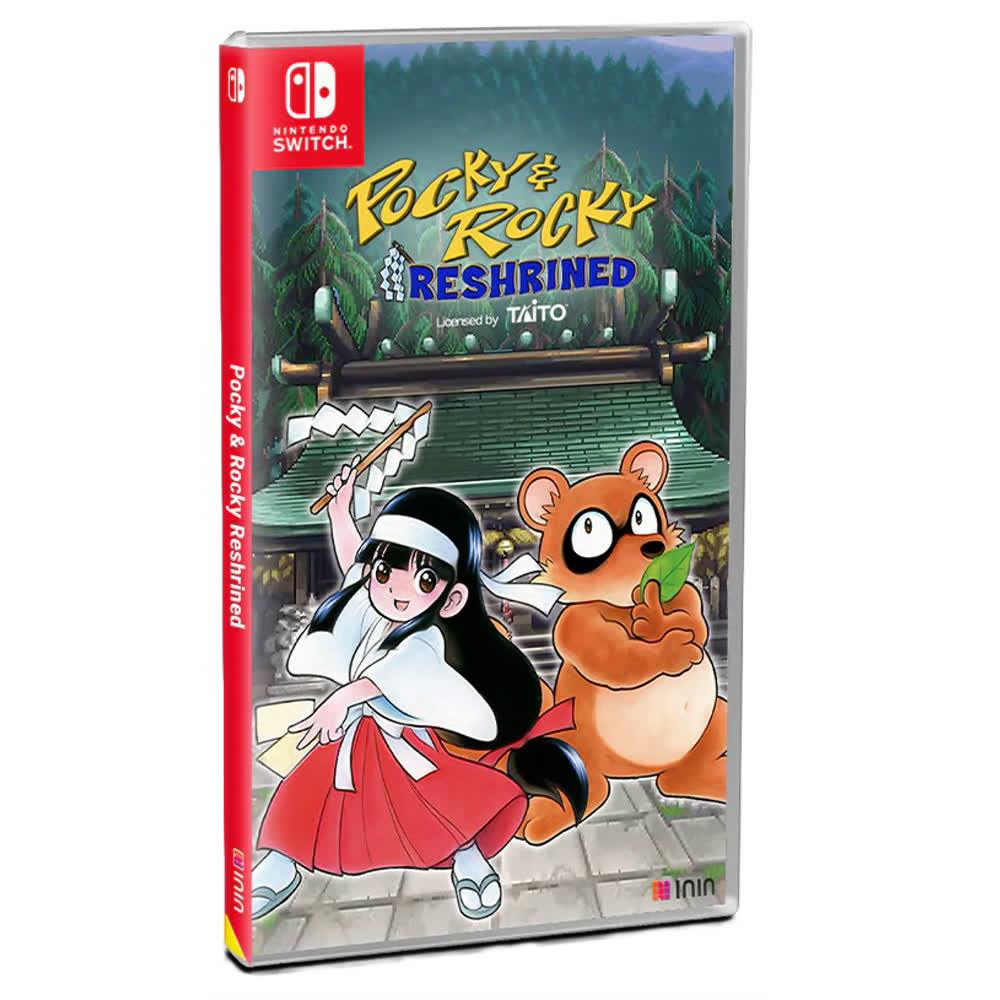 Pocky & Rocky Reshrined (SLG) [Nintendo Switch, английская версия]