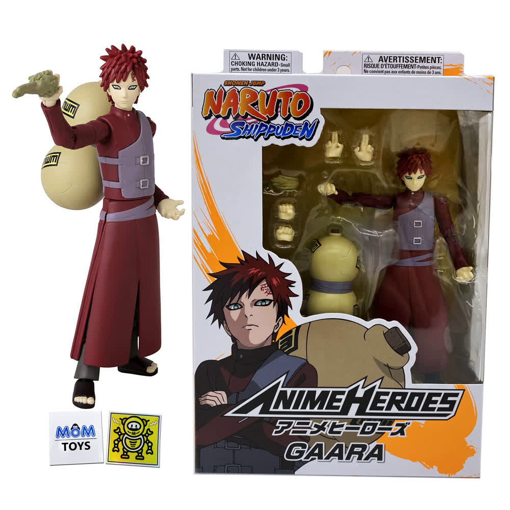 Экшн-фигурка Anime Heroes: Naruto Shippuden - Gaara Action Figure, 15cm