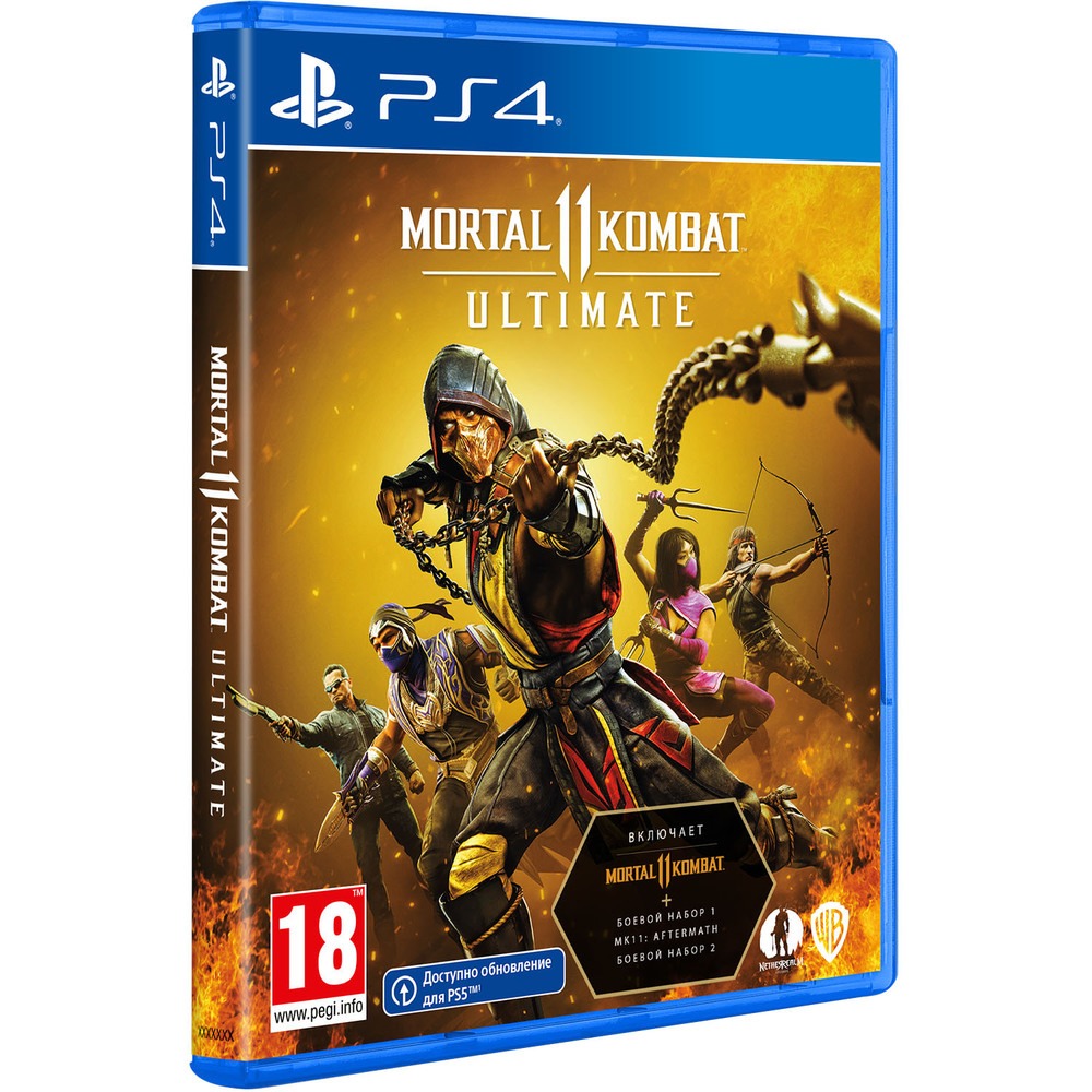 Mortal Kombat 11 Ultimate [PS4, русские субтитры]