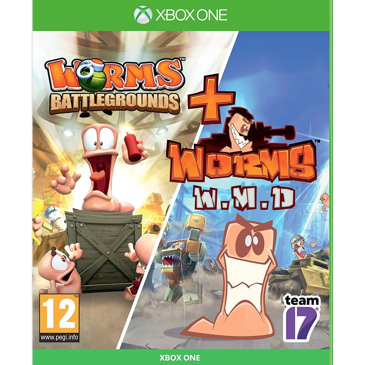 Worms Battlegrounds + Worms W.M.D [Xbox One, английская версия/русские субтитры]
