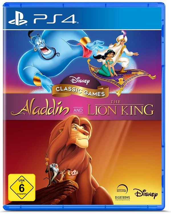 Disney Classic Games: Aladdin & The Lion King [PS4, английская версия]