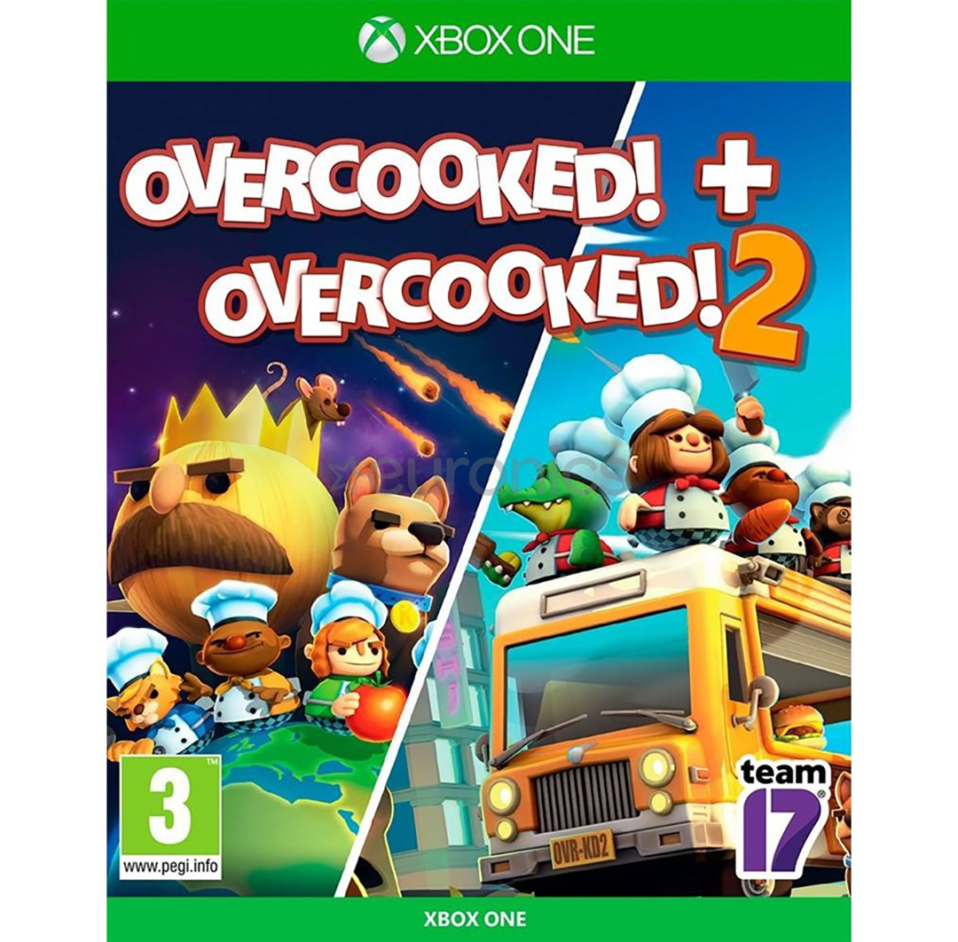 Overcooked & Overcooked 2 [Xbox One, английская версия]