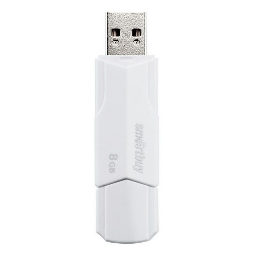 USB  8GB  Smart Buy  Clue  белый