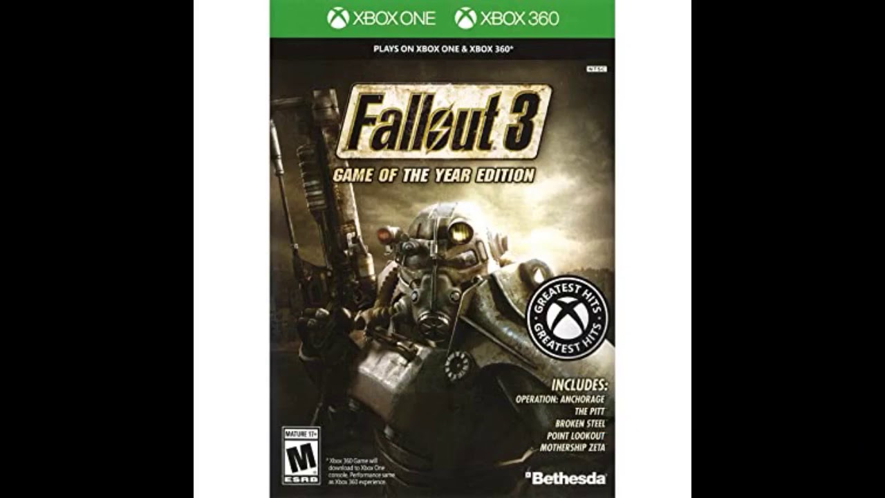 Fallout 3 - Game of the Year Edition (R-1) [Xbox One - Xbox 360, английская версия]