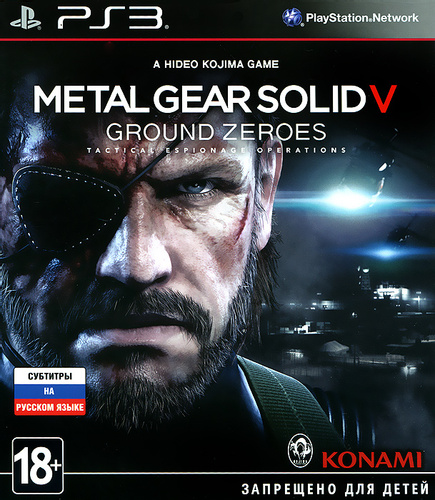 Metal Gear Solid V: Ground Zeroes (R-3) [PS3, английские субтитры]