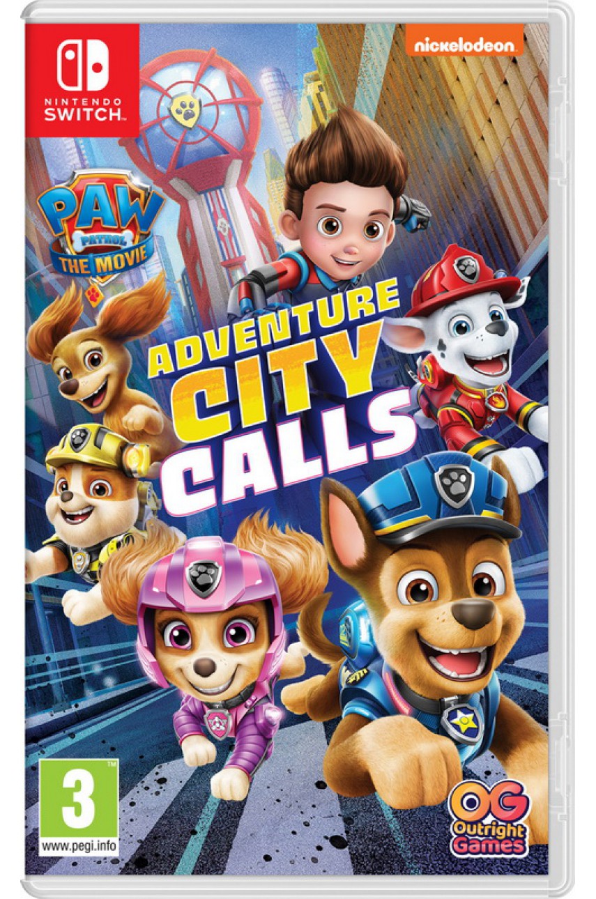 Paw Patrol The Movie: Adventure City Calls [Nintendo Switch, русская версия]