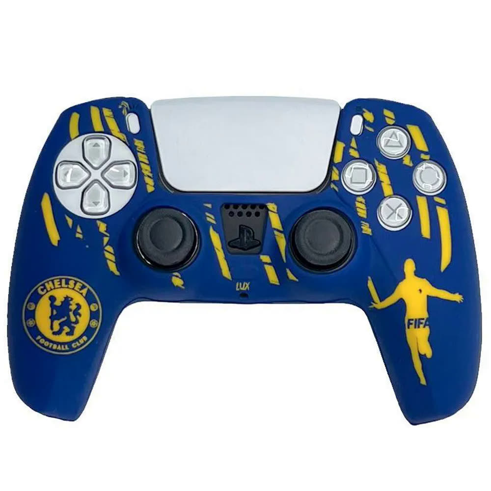 Чехол защитный PS5 Silicone Case for Controller FC Chelsea