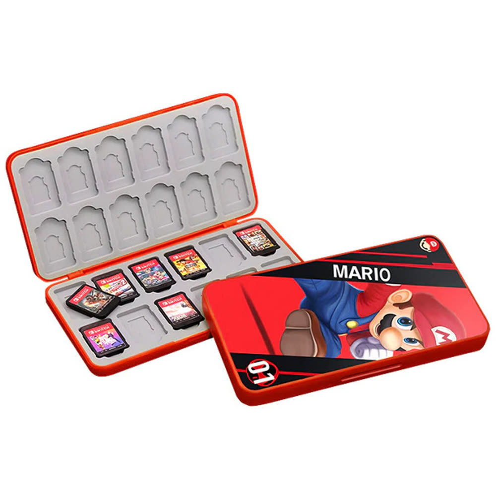 Кейс Nintendo Switch для хранения 24 картриджей Super Mario 01