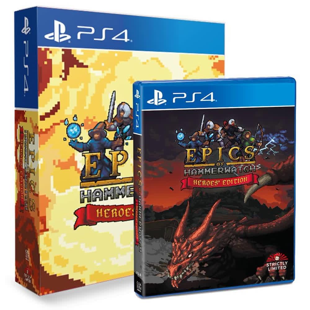 Epics of Hammerwatch: Heroes' Edition - Special Limited Edition (SLG) [PS4, английская версия]