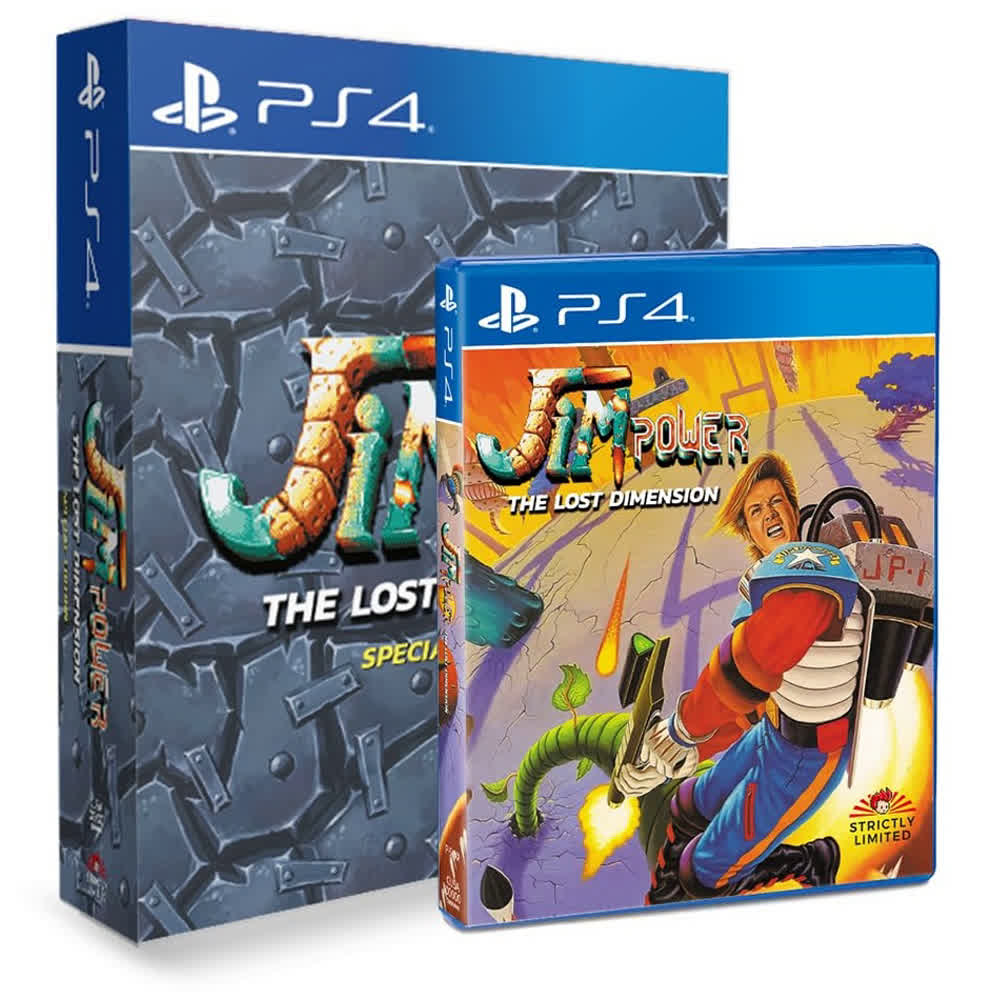 Jim Power: The Lost Dimension - Special Limited Edition (SLG) [PS4, английская версия]