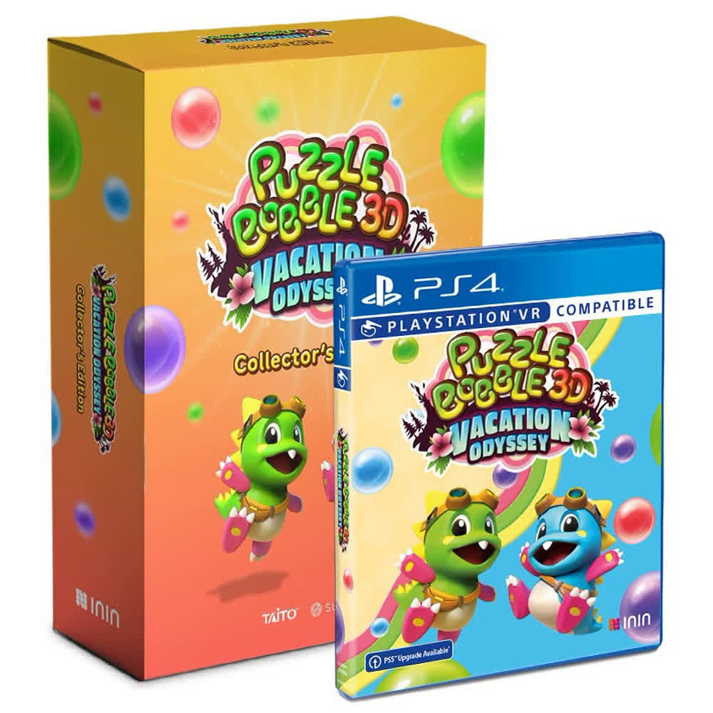 Puzzle Bobble 3D: Vacation Odyssey - Collect. Edit.(с поддерж. PS VR) (SLG) [PS4, английская версия]