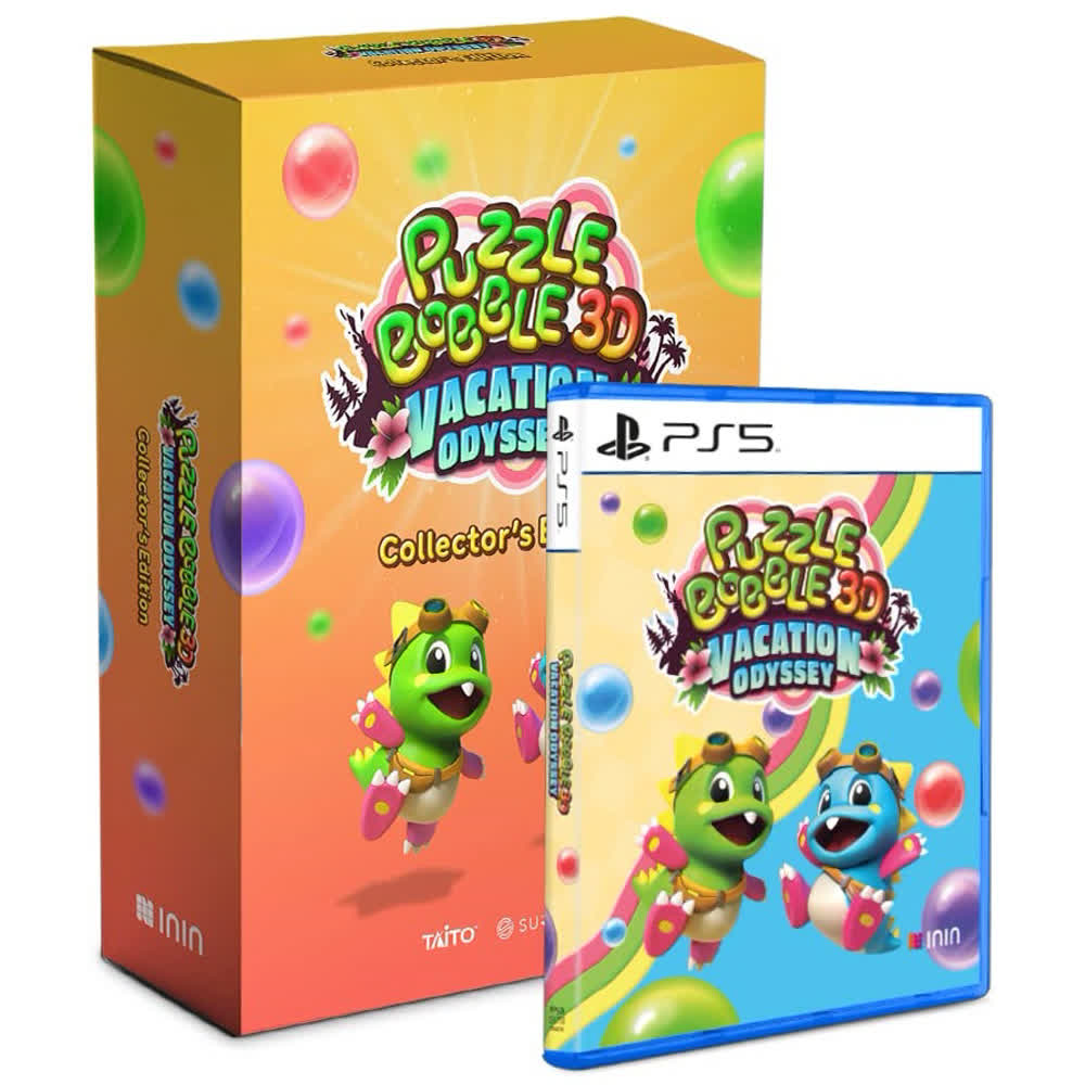 Puzzle Bobble 3D: Vacation Odyssey - Collector's Edition (SLG) [PS5, английская версия]