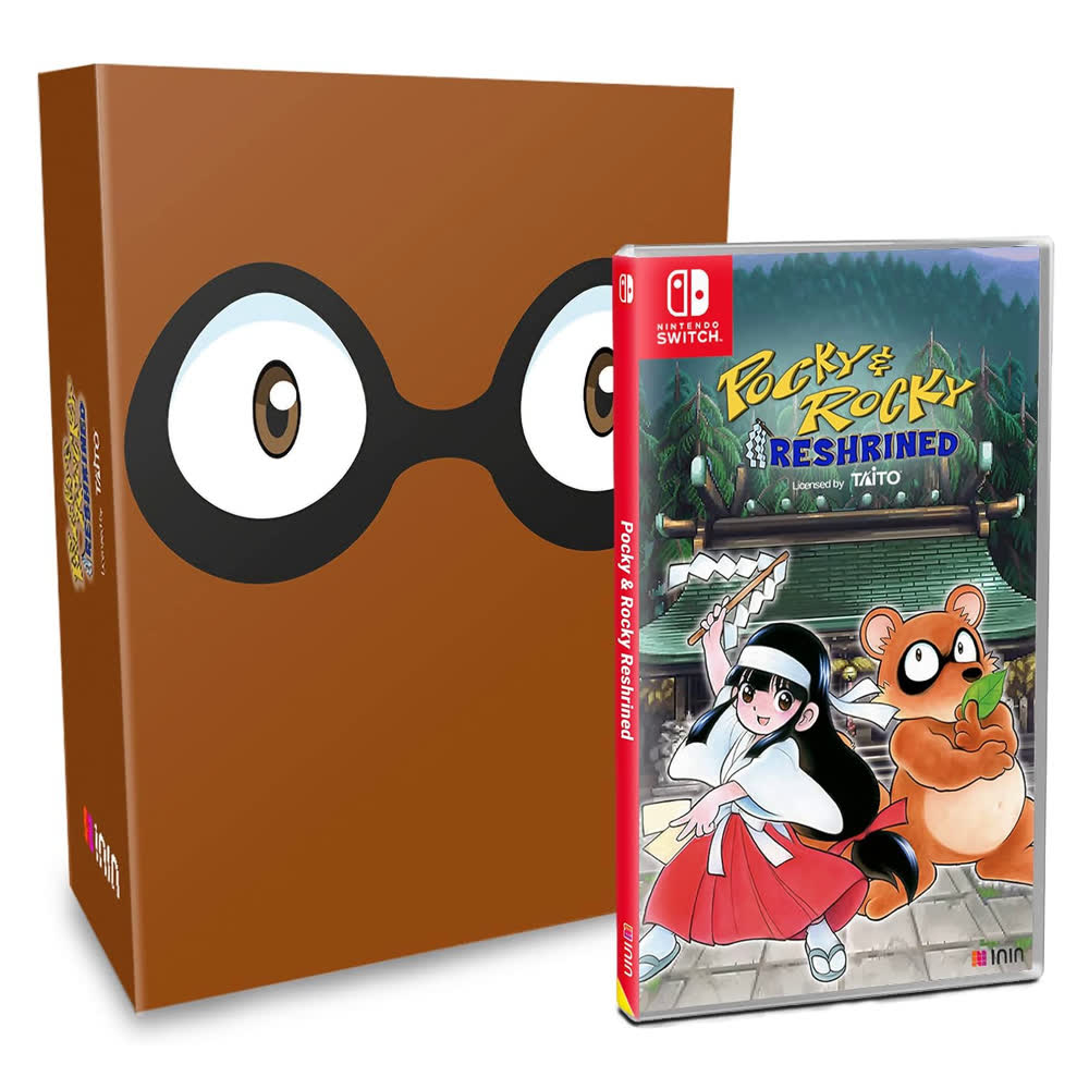 Pocky & Rocky Reshrined - Collector's Edition (SLG) [Nintendo Switch, английская версия]