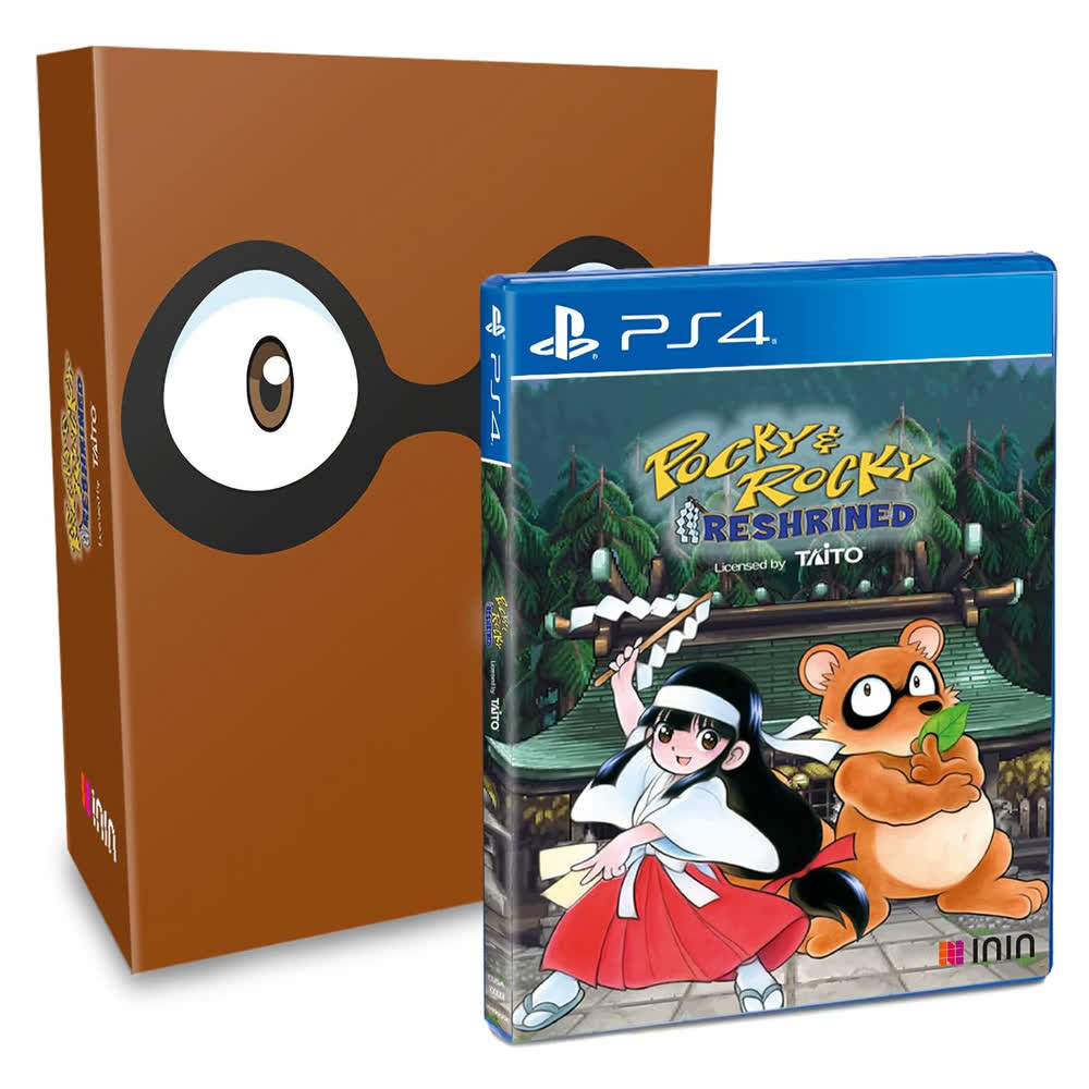 Pocky & Rocky Reshrined - Collector's Edition (SLG) [PS4, английская версия]