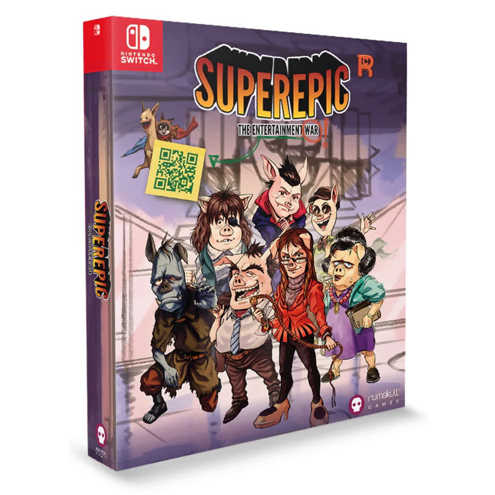 SuperEpic: The Entertainment War - Special Limited Edition (SLG)[Nintendo Switch, английская версия]