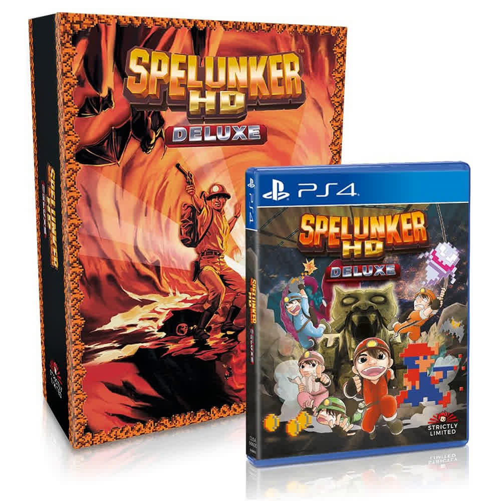 Spelunker HD Deluxe - Collector's Edition (SLG) [PS4, английская версия]