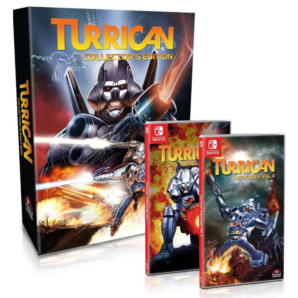 Turrican Anthology Vol. I & Vol. II - Collector's Edition (SLG) [Nintendo Switch, английская версия]