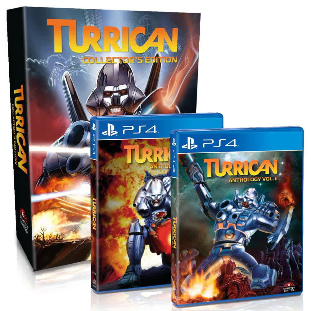 Turrican Anthology Vol. I & Vol. II - Collector's Edition (SLG) [PS4, английская версия]