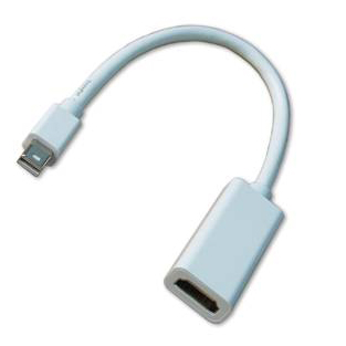 Кабель-переходник Mini DisplayPort (M)-> HDMI (F) VCOM <VHD6055> (1/50)