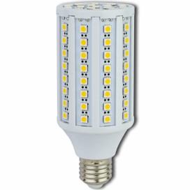 Лампа светодиодная ECOLA Corn Premium 17,0W 220V E27 2700K кукуруза 96 145x60 (10/50)