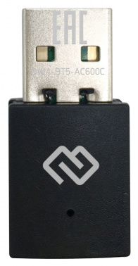 Wi-Fi адаптер + Bluetooth DIGMA DWA-BT5-AC600C USB 2.0