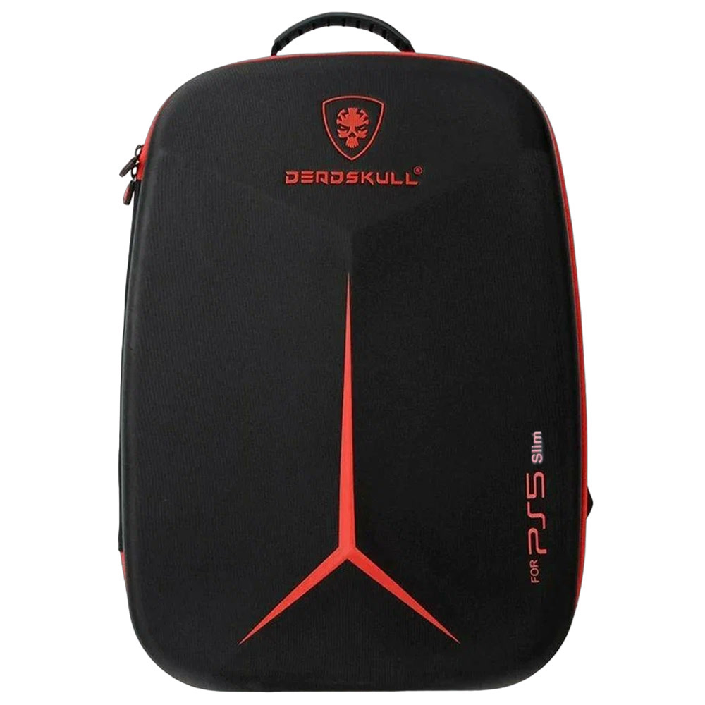 Рюкзак для консоли и геймпадов PS5 Slim DeadSkull Black-Red