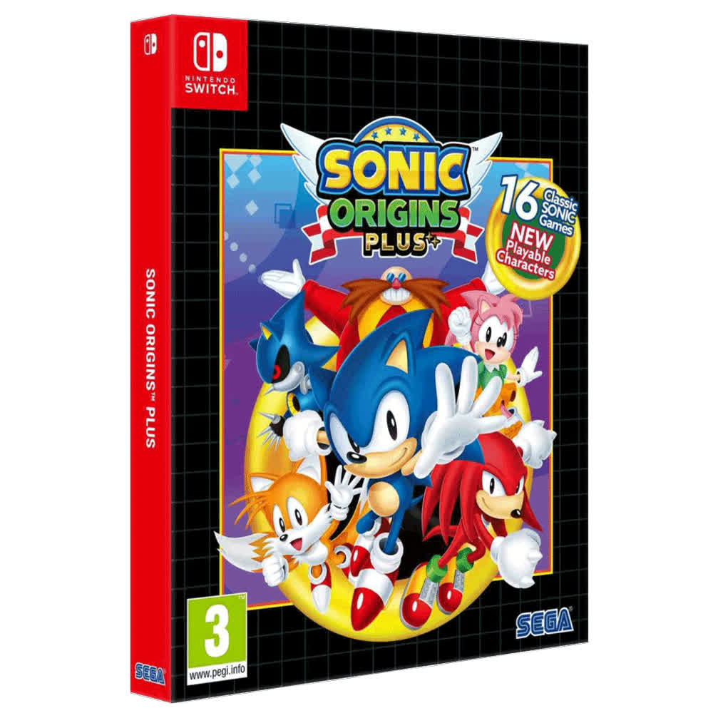 Sonic Origins Plus [Nintendo Switch, русские субтитры]
