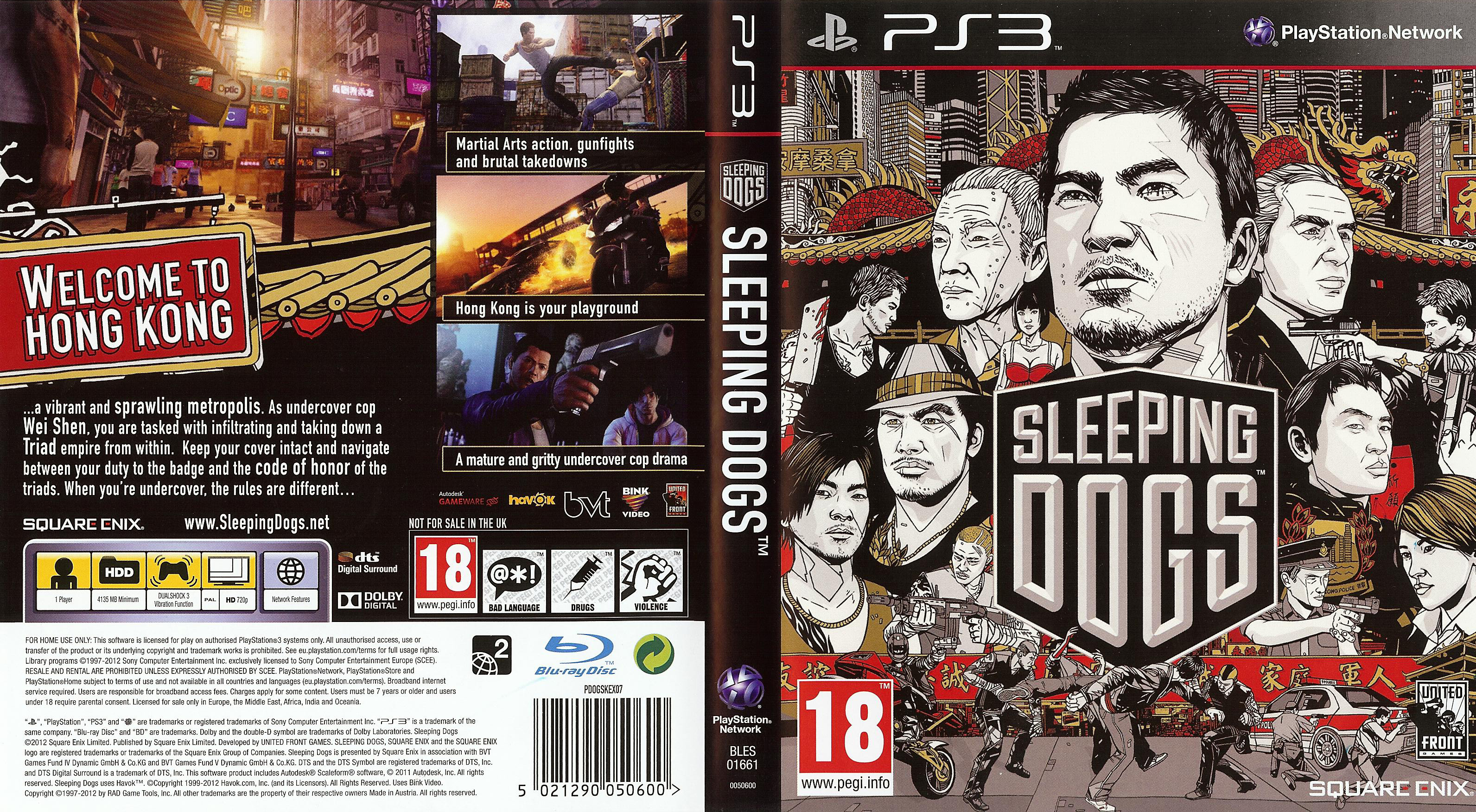 Sleeping Dogs [PS3, английская версия]