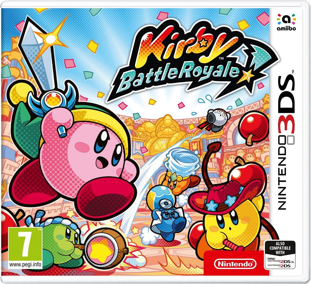 Kirby Battle Royale [3DS, английская версия]