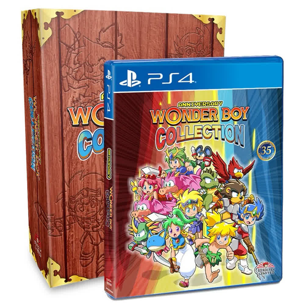 Wonder Boy Anniversary Collection - Collector's Edition (SLG) [PS4, английская версия]