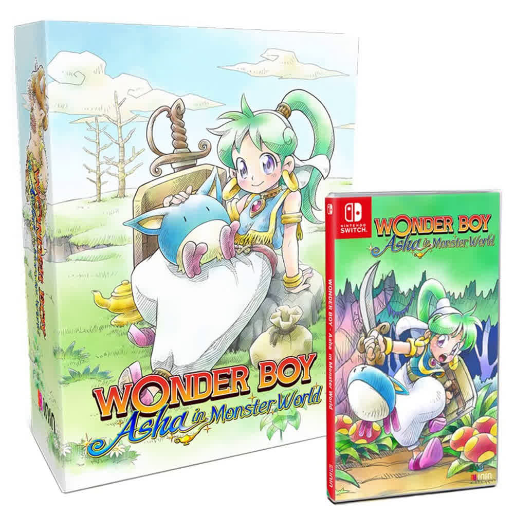 Wonder Boy: Asha in Monster World - Collector's Edition (SLG) [Nintendo Switch, английская версия]