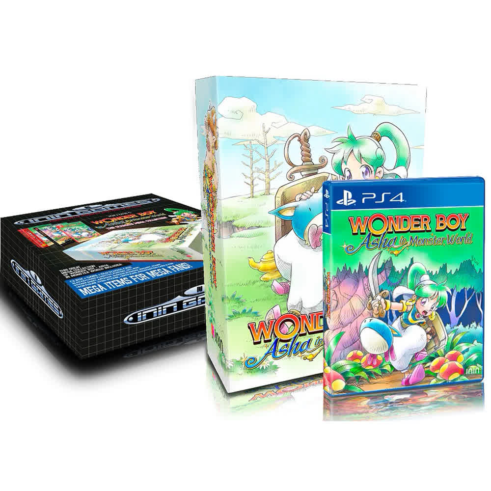 Wonder Boy: Asha in Monster World - Mega Collector's Edition (SLG) [PS4, английская версия]