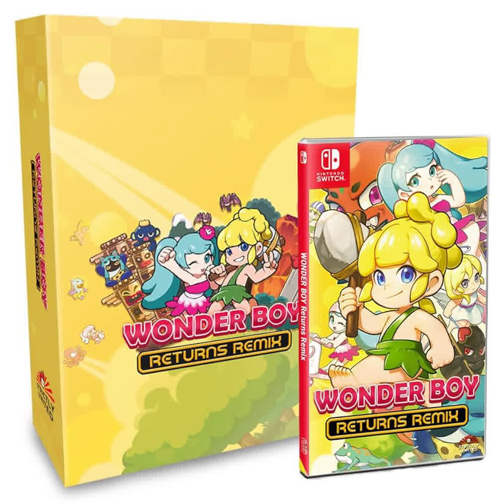 Wonder Boy Returns Remix - Collector's Edition (SLG) [Nintendo Switch, английская версия]