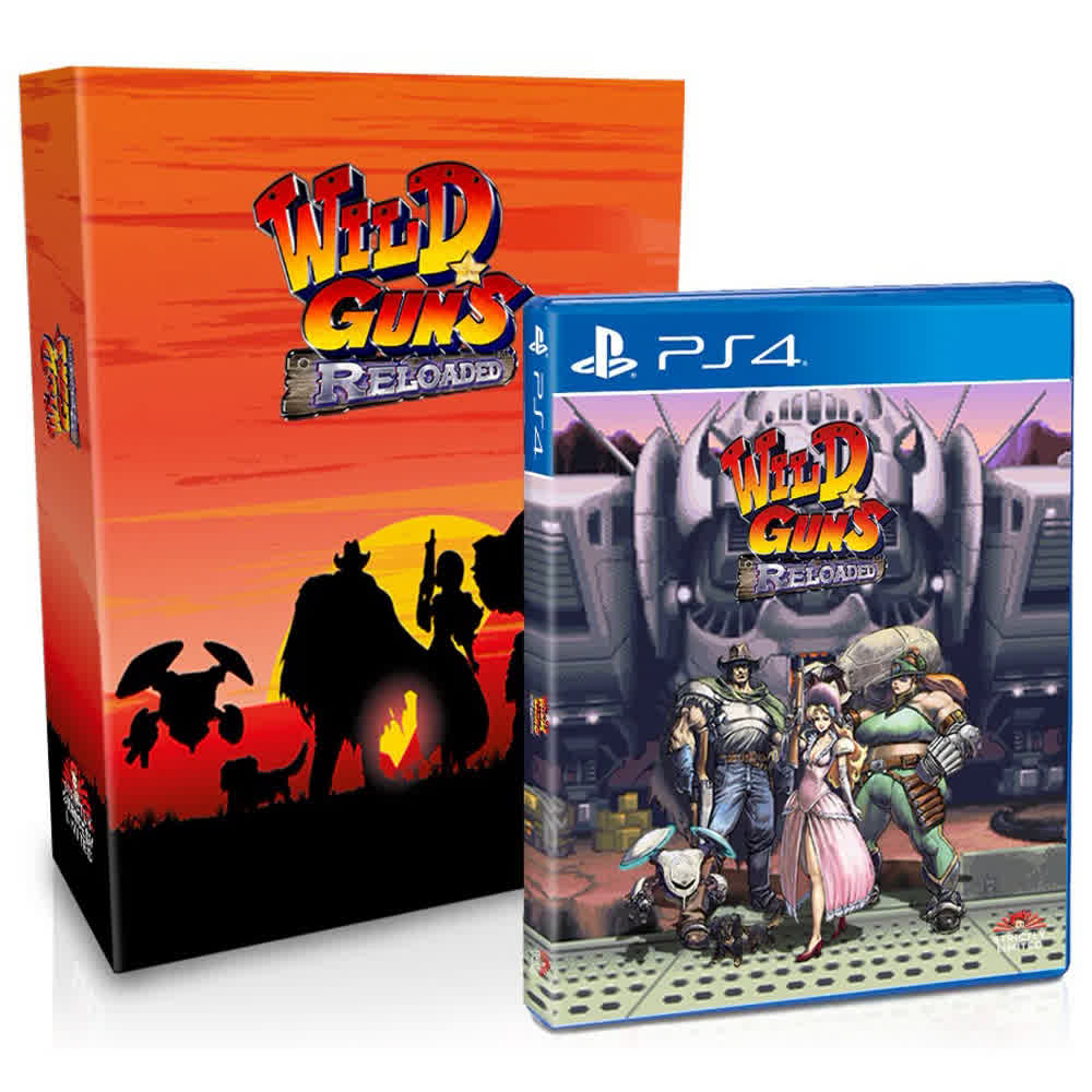 Wild Guns: Reloaded - Collector's Edition (SLG) [PS4, английская версия]