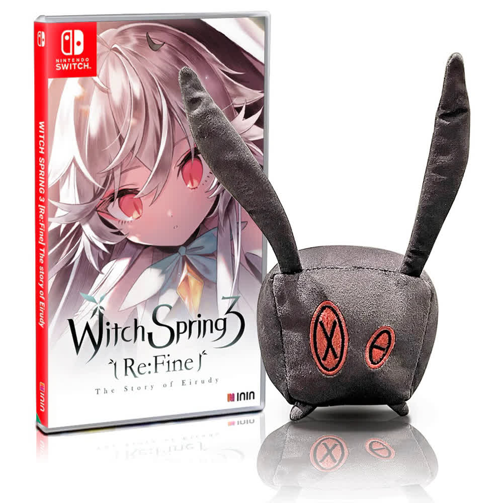 WitchSpring 3 (Re:Fine) - The Story of Eirudy - Plushie (SLG) [Nintendo Switch, английская версия]