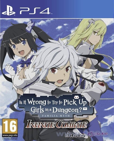 Is It Wrong to Try to Pick Up Girls in a Dungeon? Infinite Combate [PS4, английская версия]