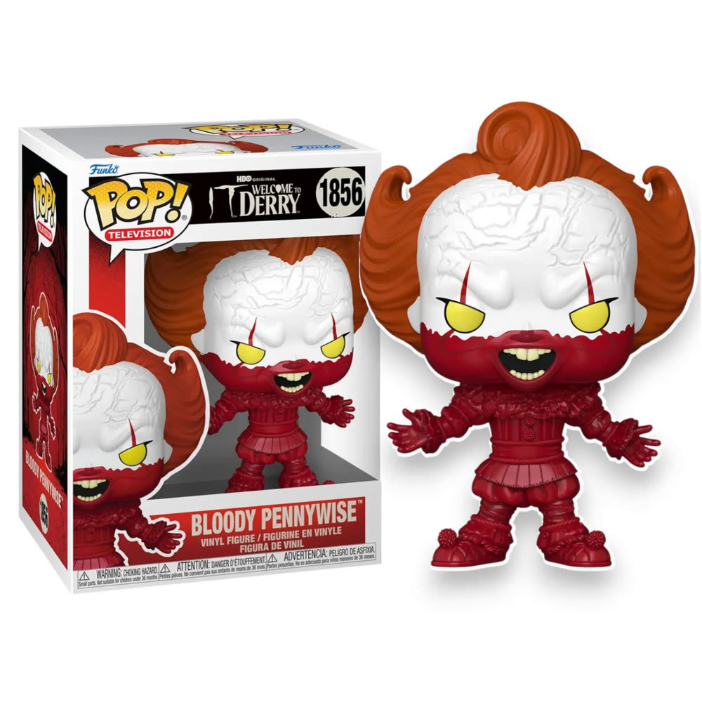 Фигурка Funko Pop! Television: IT Welcome to Derry - Bloody Pennywise (1856)