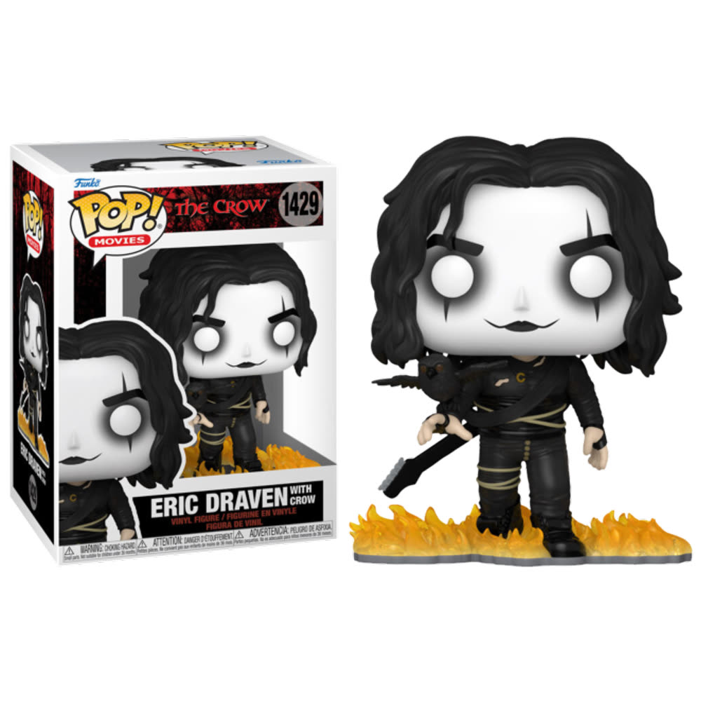 Фигурка Funko Pop! Movies: The Crow - Eric Draven with Crow (1429)