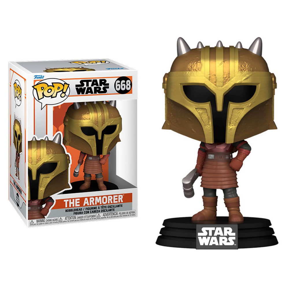 Фигурка Funko Pop! Star Wars: The Mandalorian - The Amorer (668)