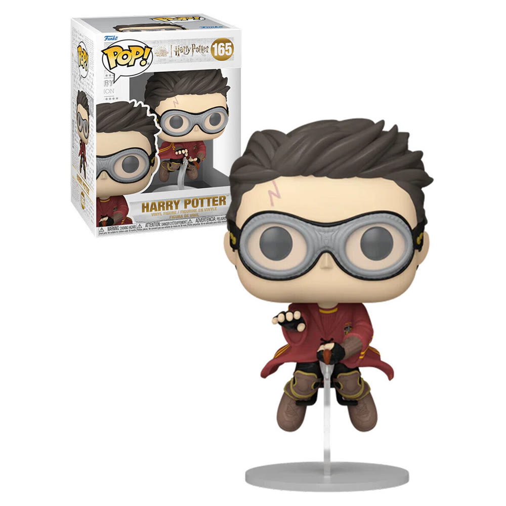 Фигурка Funko Pop! Harry Potter and the Prisoner of Azkaban - Harry with Broom (Quidditch) (165)