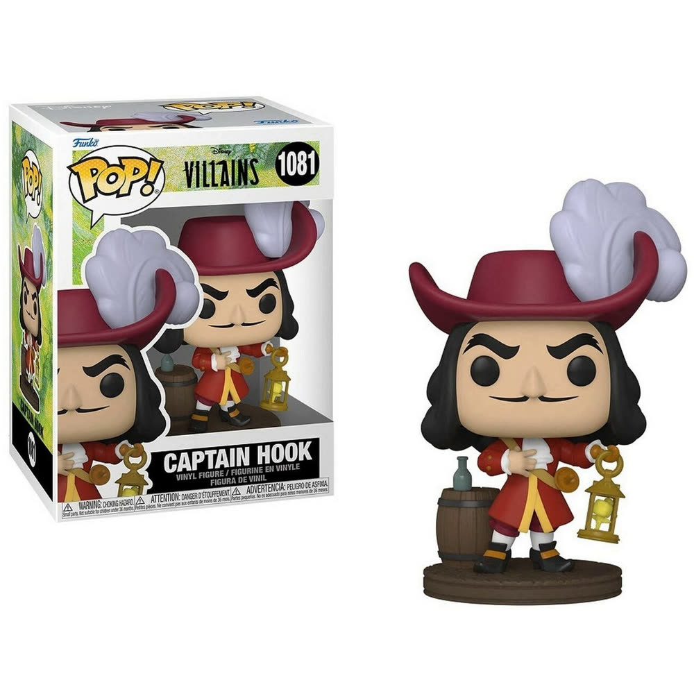 Фигурка Funko Pop! Disney Villains: Peter Pan - Captain Hook (1081)